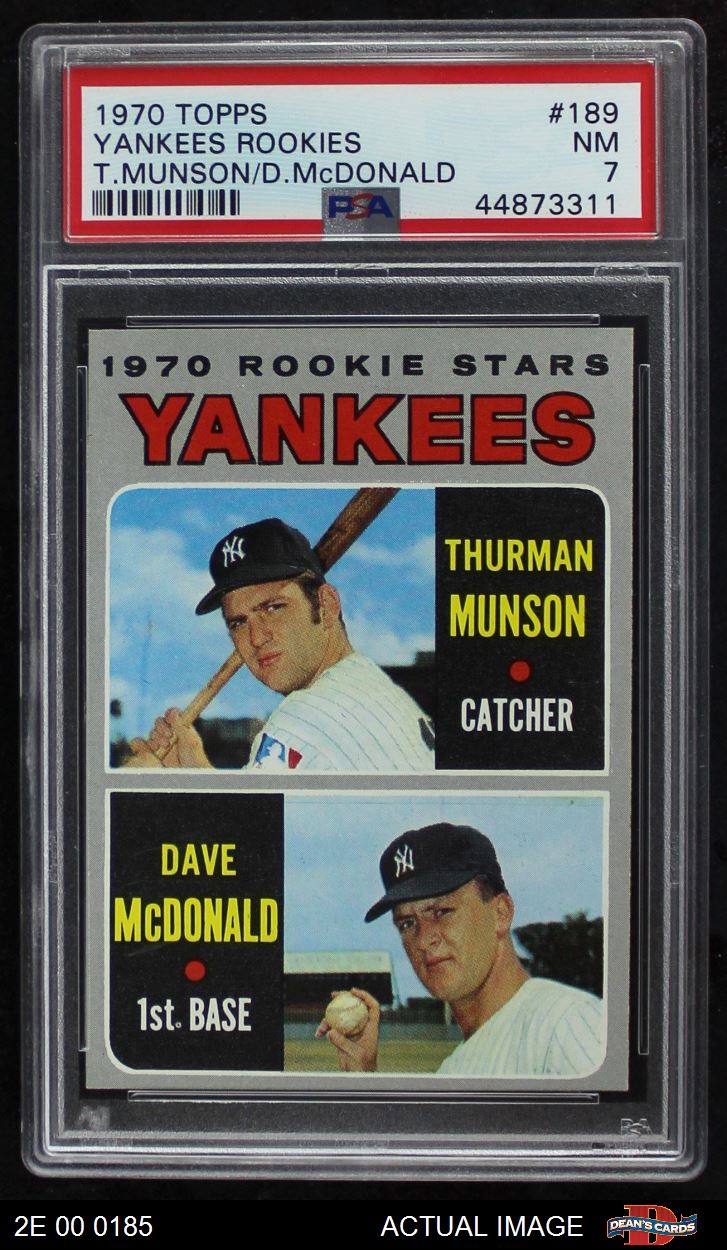 Thurman Munson - 1969 - #15 -  - Database of