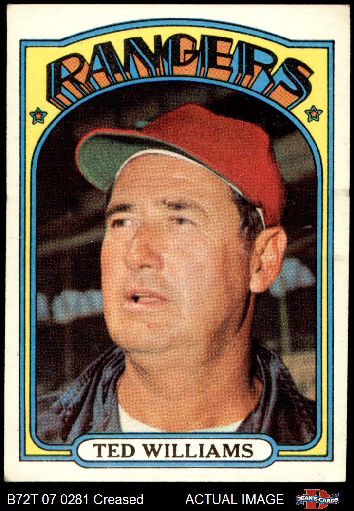  1972 Topps # 191 Jeff Burroughs Texas Rangers