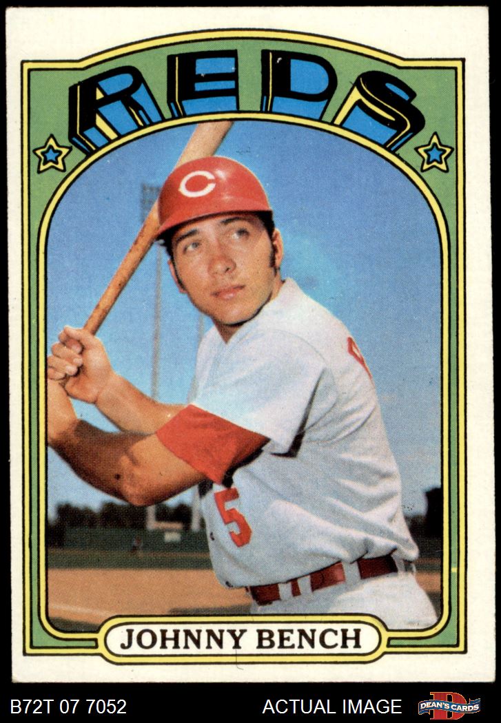 1972 Topps Cincinnati Reds Team Set