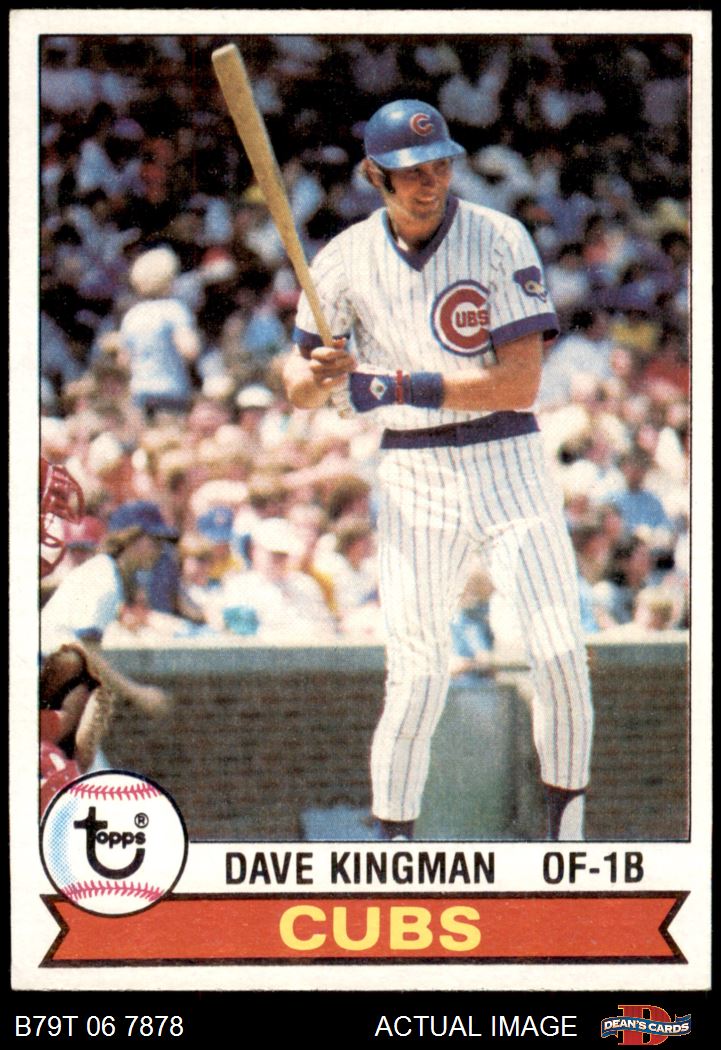 Dave Kingman - Chicago Cubs  Chicago cubs baseball, Cubs baseball