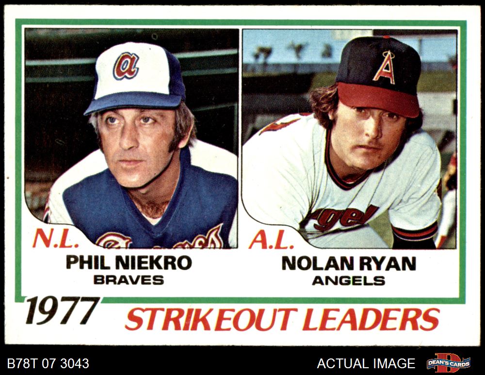 PHIL NIEKRO 1978 Topps 10 Baseball Card Atlanta Braves -  in 2023