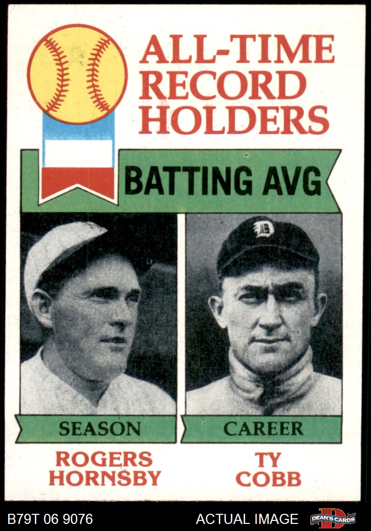 The Rogers Hornsby hiding in your 1978 Topps set – SABR's Baseball