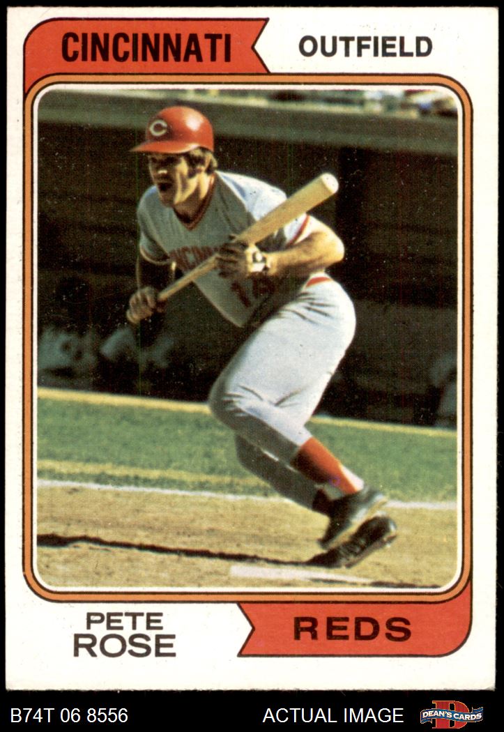 WHEN TOPPS HAD (BASE)BALLS!: 1974 SPECIAL- PETE ROSE AND JOHNNY BENCH