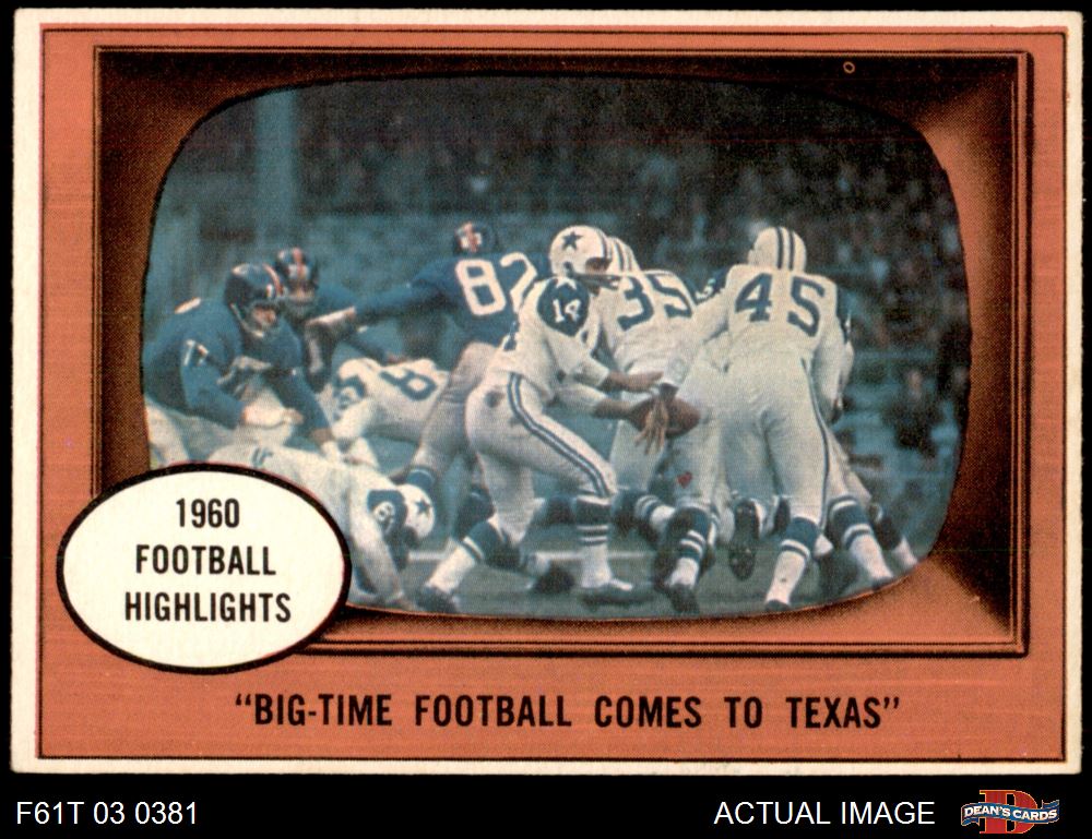 : 1961 Topps # 24 Bill Howton Dallas Cowboys (Football