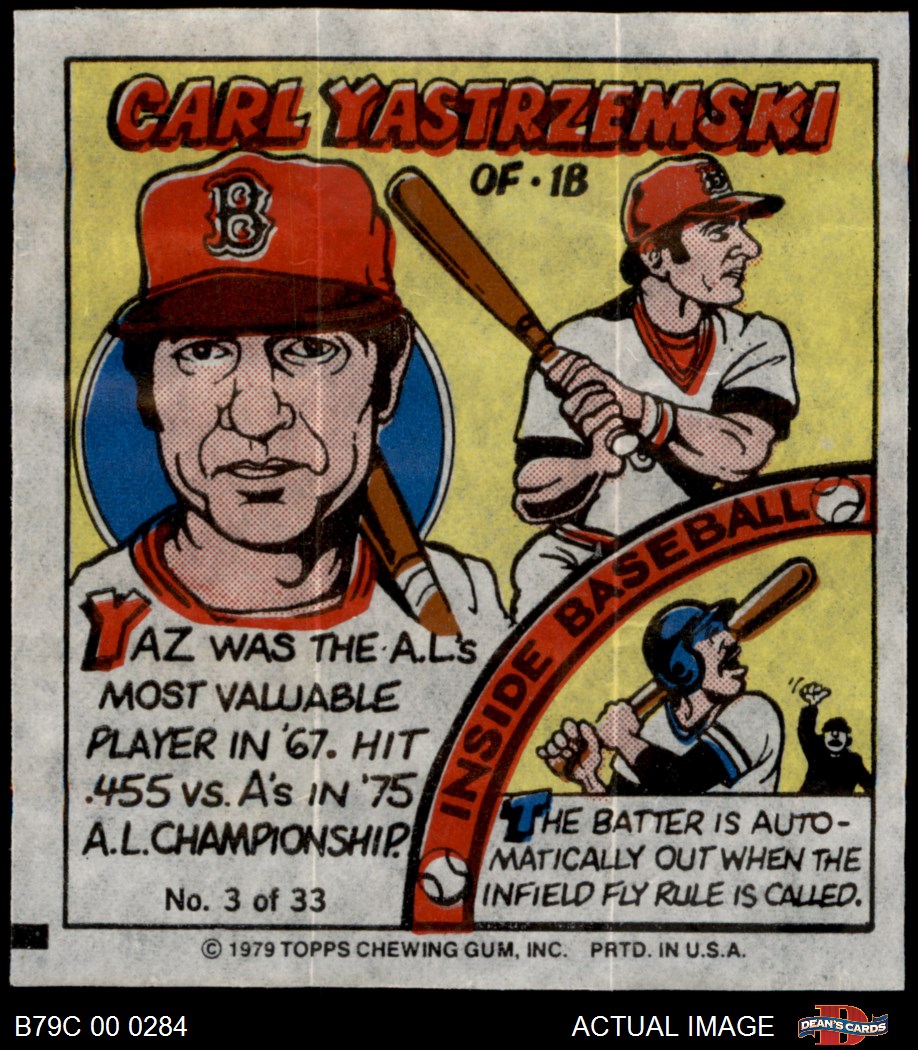 WHEN TOPPS HAD (BASE)BALLS!: MISSING IN ACTION- 1979 WORLD SERIES