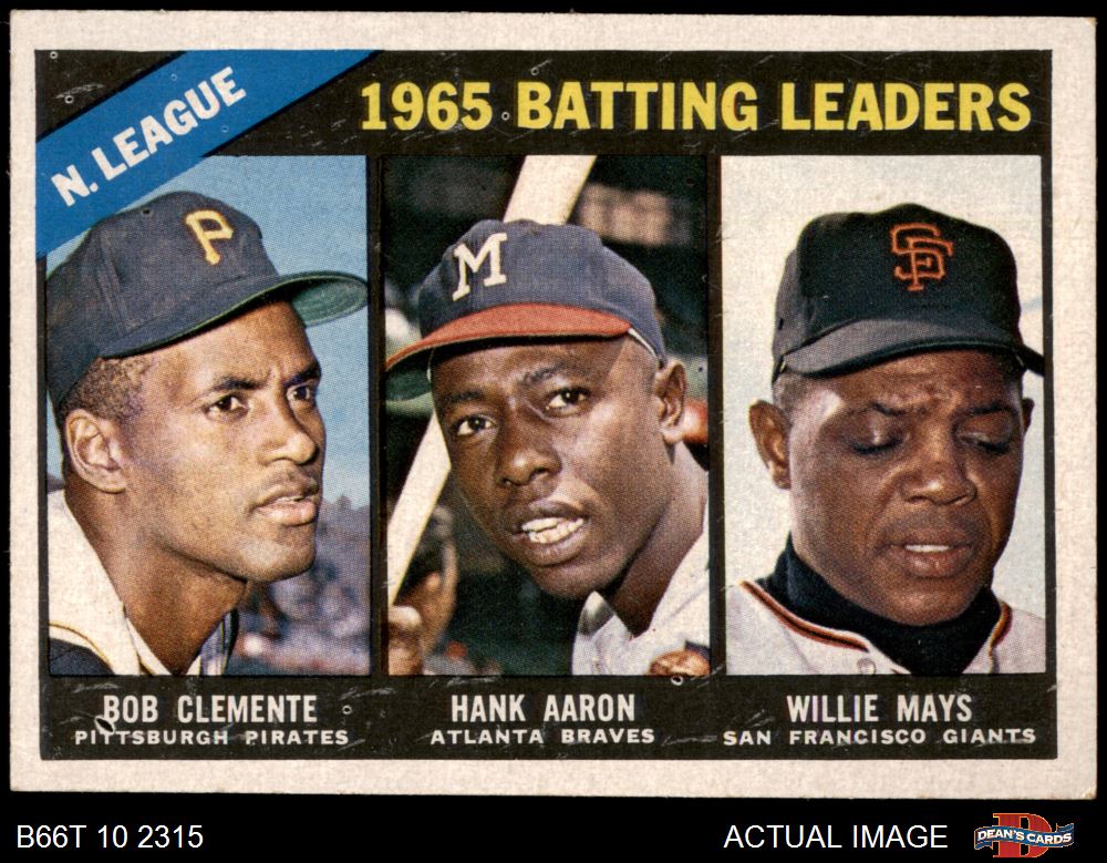 1966 Topps Atlanta Braves Near Team Set 5 - EX