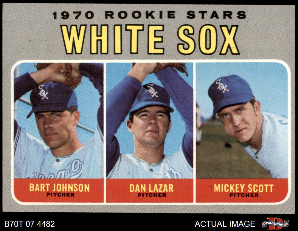  1970 Topps Chicago White Sox Team Set Chicago White