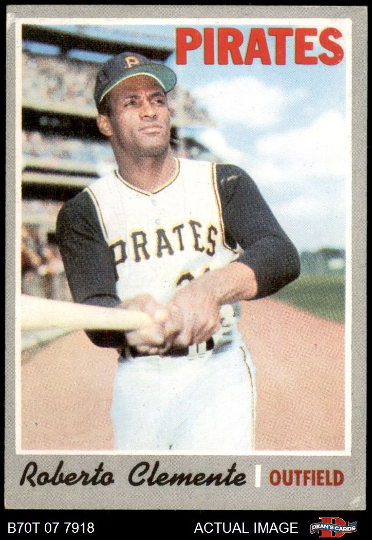 1970 Topps # 1970 Topps Pittsburgh Pirates Team Set