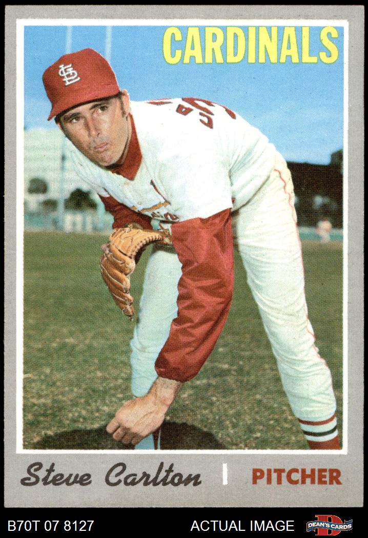 WHEN TOPPS HAD (BASE)BALLS!: 1970 IN-GAME ACTION: STEVE CARLTON