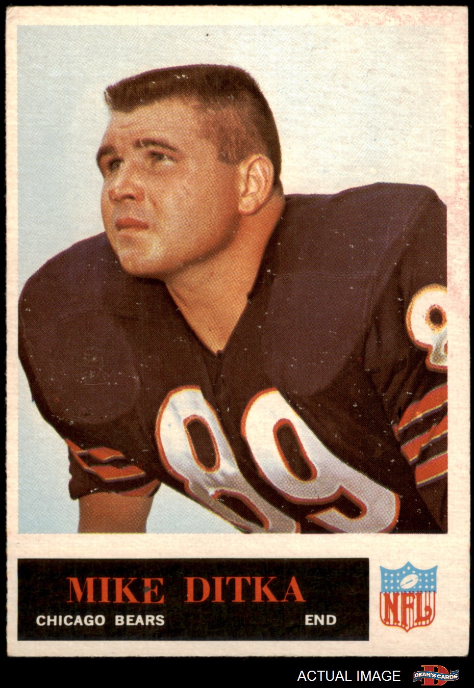 1965 Philadelphia Chicago Bears (Play Card)