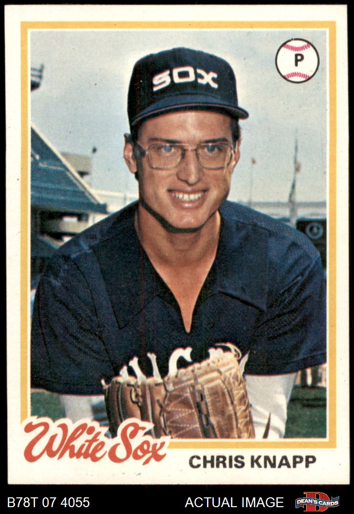 1978 Topps #439 Ken Kravec Chicago White Sox EX