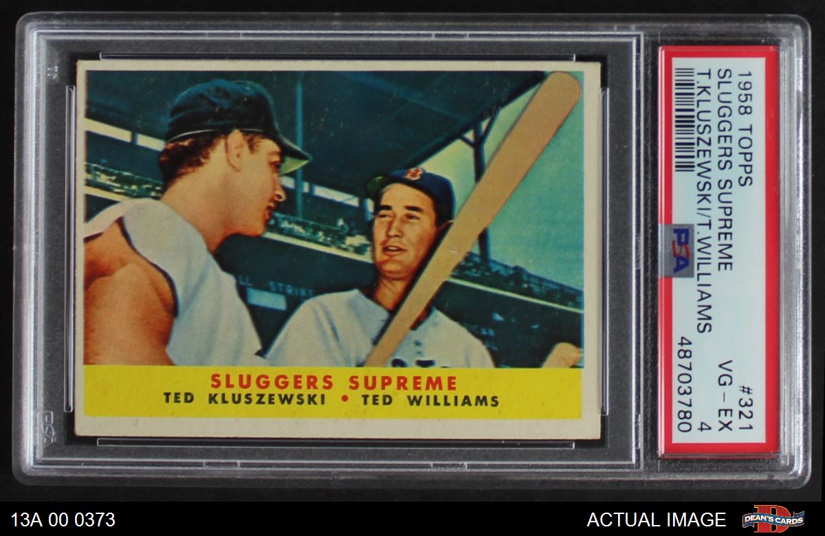 PSA 6 1960 Topps Ted Kluszewski