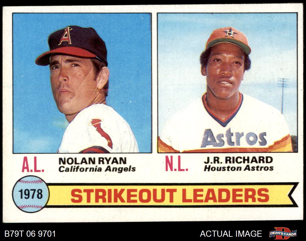 1979 Topps Baseball J.R. Richard Card #590