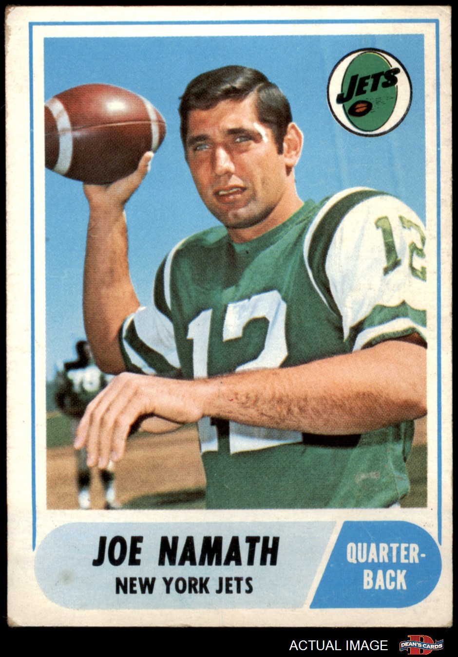 1968 Topps # 1968 Topps New York Jets Team Set