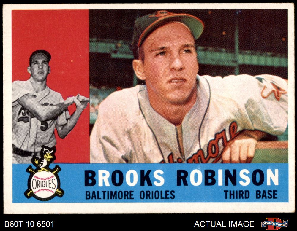 1960 Topps #60 Gus Triandos EX Baltimore Orioles Baseball Card