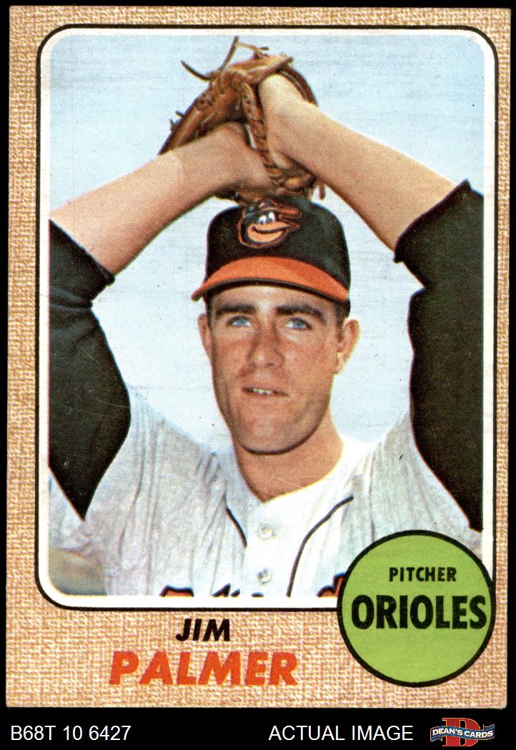 1968 Topps #500 Frank Robinson Baltimore Orioles Baseball Card Ex