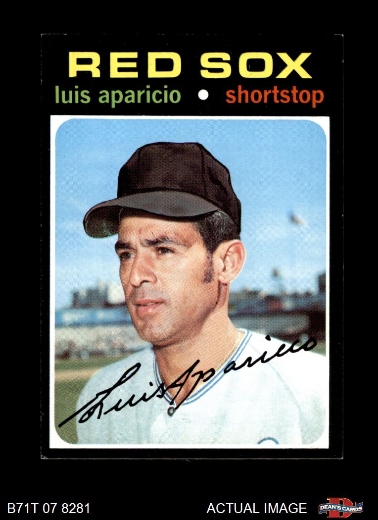1971 Topps #740 Luis Aparicio 6 - EX/MT