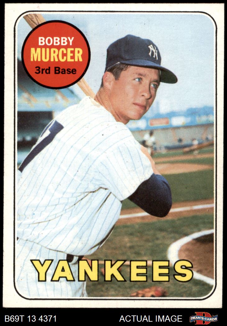 1969 Topps #25 Roy White Yankees EX/MT 