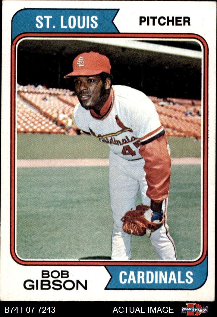 Lou Brock 520 Topps - St. Louis Cardinals - Vintage Baseball Card