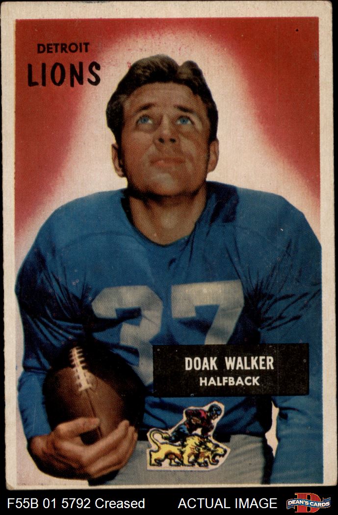 doak walker 1955 bowman Values - MAVIN