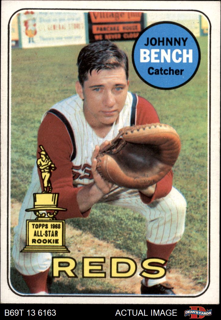 1969 Topps #95 Johnny Bench 6 - EX/MT