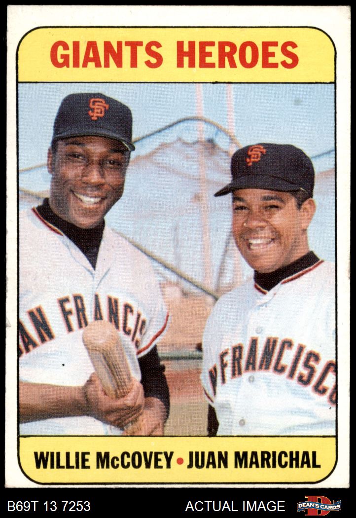  1969 Topps # 370 Juan Marichal San Francisco Giants