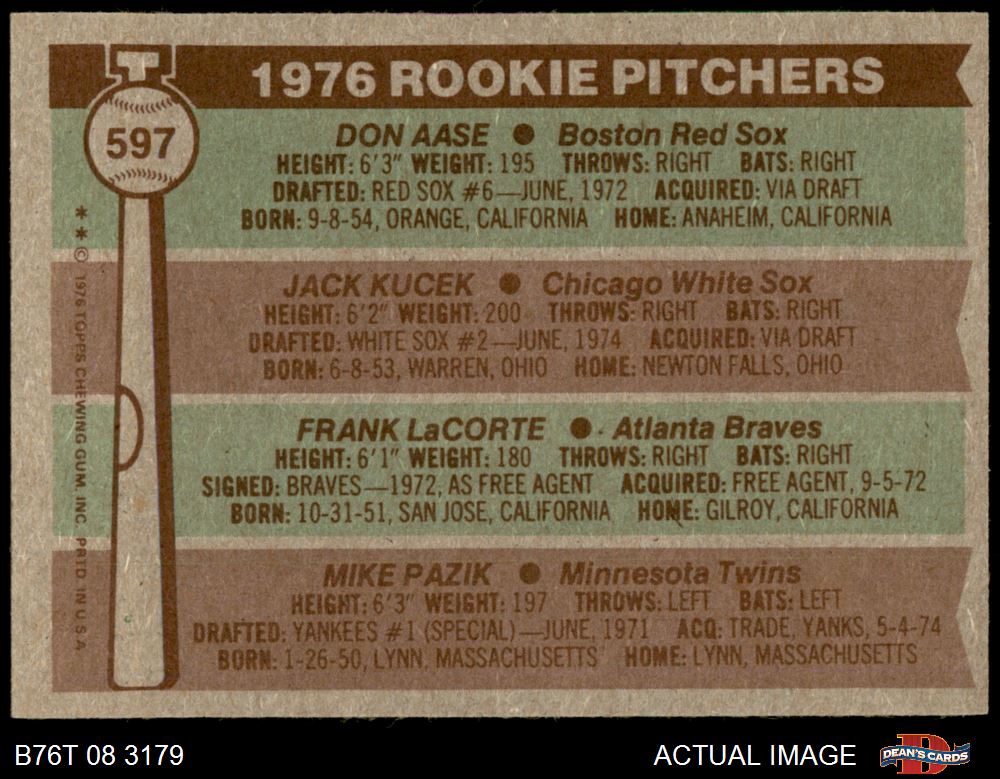  1976 Topps #368 Wilbur Wood NM-MT Chicago White Sox
