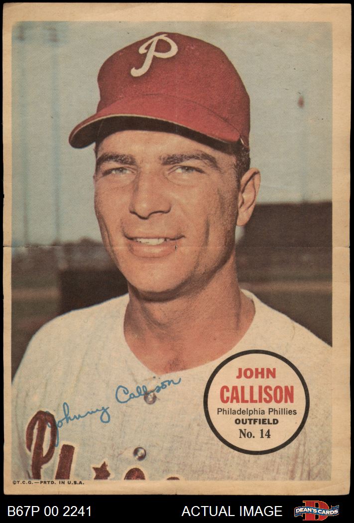 Johnny Callison Baseball Cards