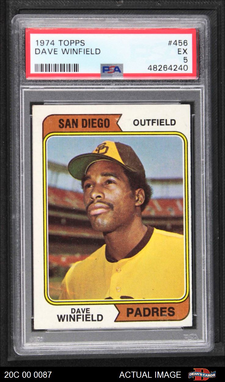 1974 Topps #456 Dave Winfield