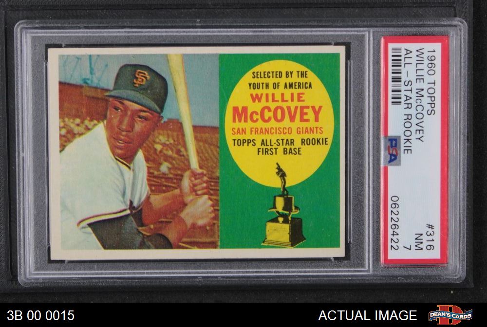 Baseball Card EX Giants 1960 Topps # 225 Bill Rigney San Francisco Giants