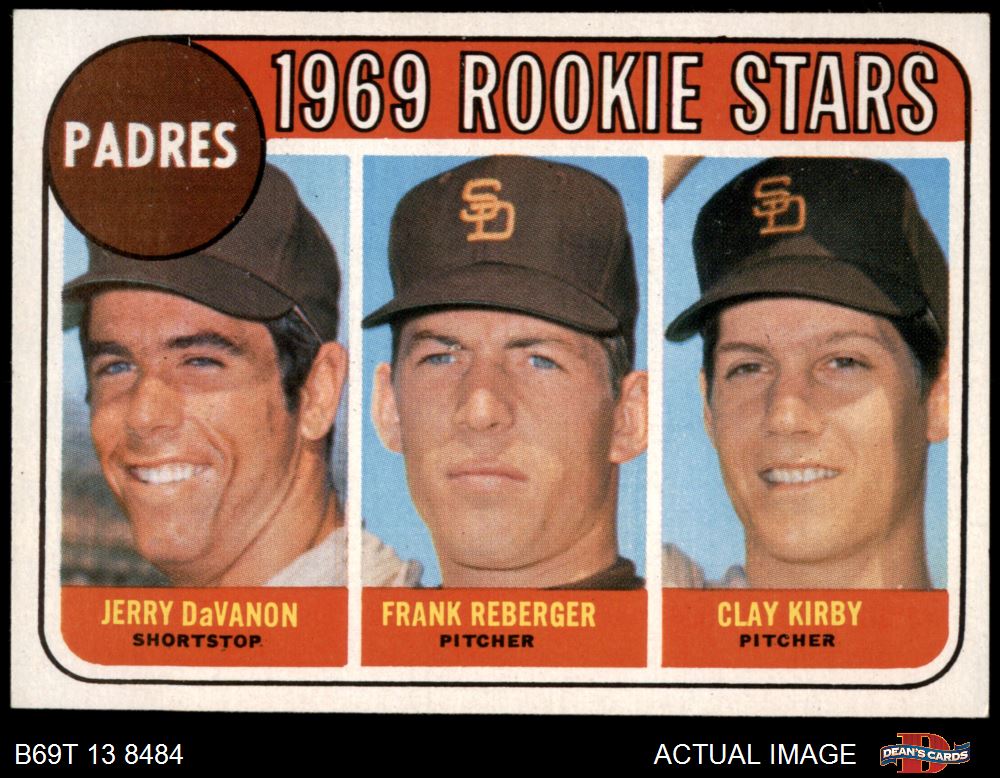 1969 Topps # 1969 Topps San Diego Padres Team Set