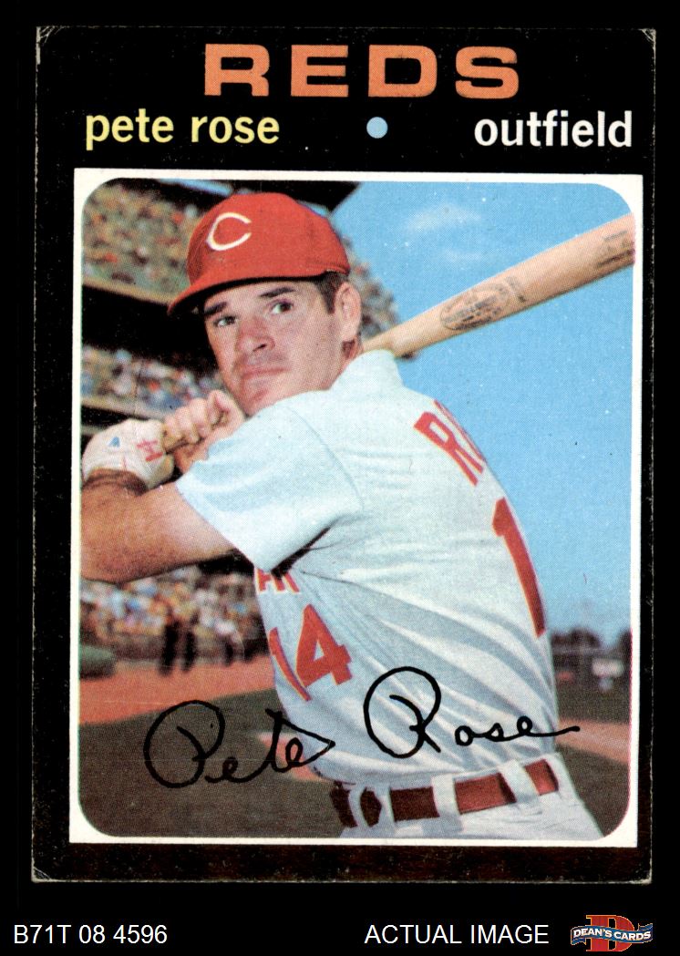 Buy Pete Rose Baseball Cards at Dean's Cards