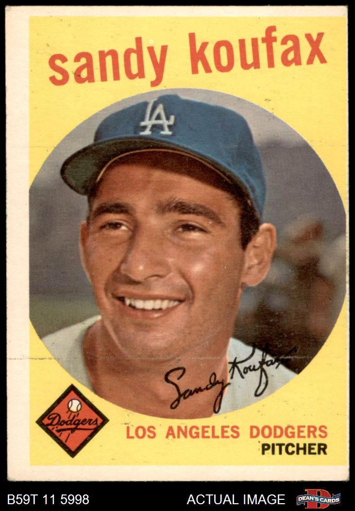 2020 Topps Update Decades' Best #DB16 Sandy Koufax - NM-MT