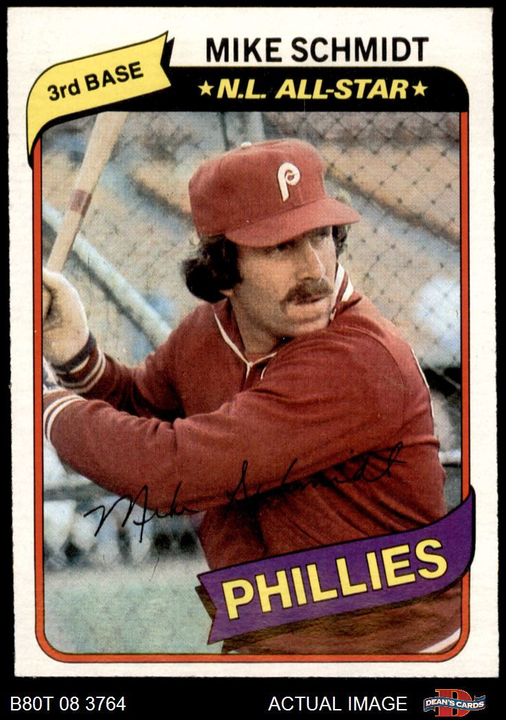 Topps Mike Schmidt Baseball Trading Cards