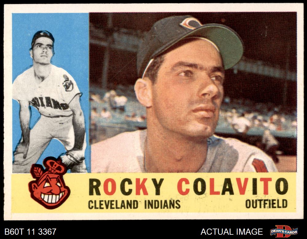 1960 Topps #400 Rocky Colavito 8.5 - NM/MT+