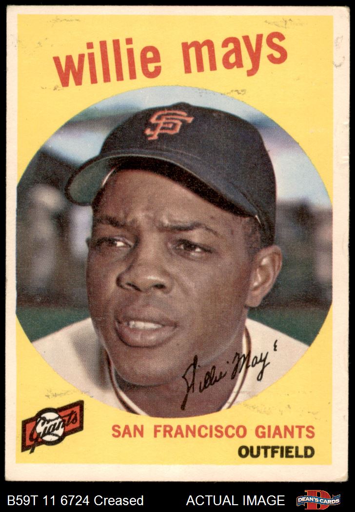 SGC 3.5 1959 Topps San Francisco Giants