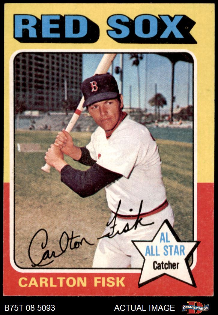 Carl Yastrzemski 1975 Topps #280 Boston Red Sox EX