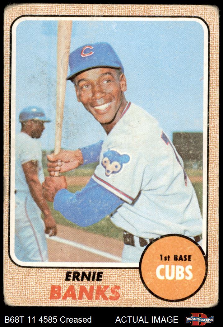 1968 Topps Chicago Cubs Team Set 2.5 - GD+