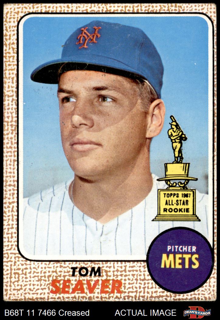 1968 Topps Tom Seaver #45 PSA Gem Mint 10 - Pop Three. . , Lot #80118