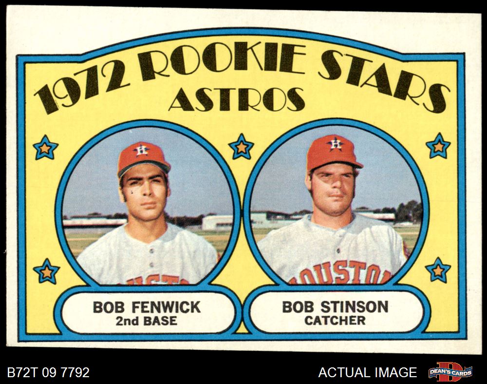 1972 Topps # 1972 Topps Houston Astros Team Set