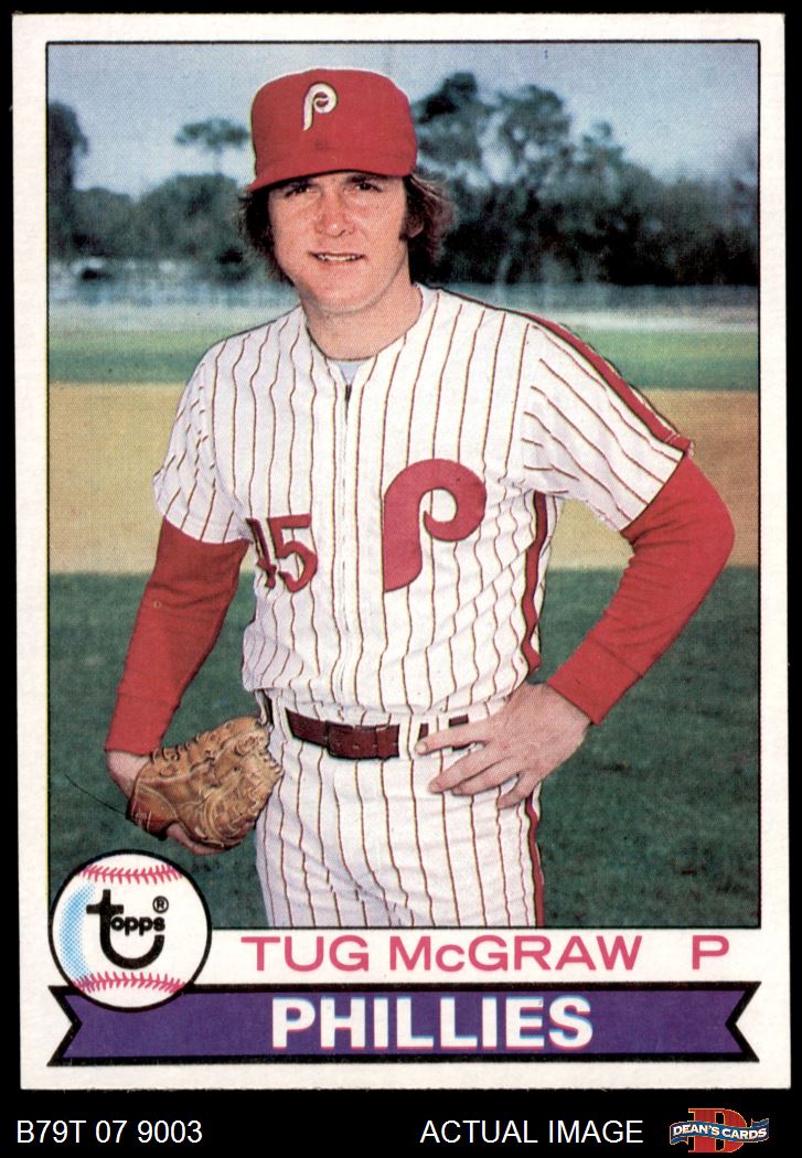 1979 Topps #345 Tug McGraw 8 - NM/MT