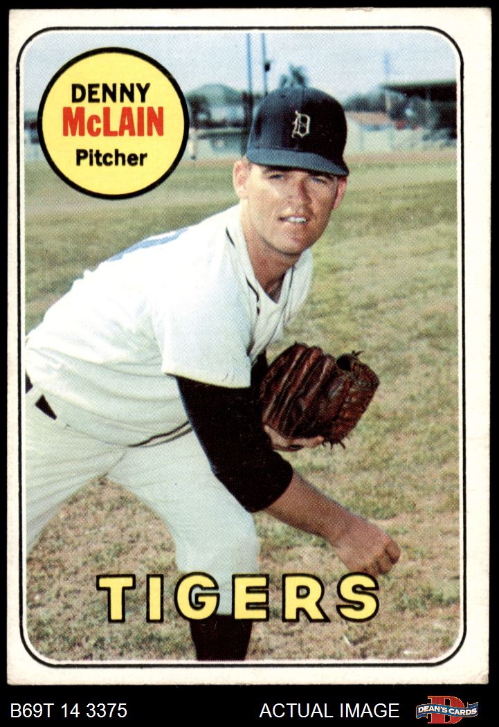 1969 Topps #410 Al Kaline Detroit Tigers Baseball Card EX+