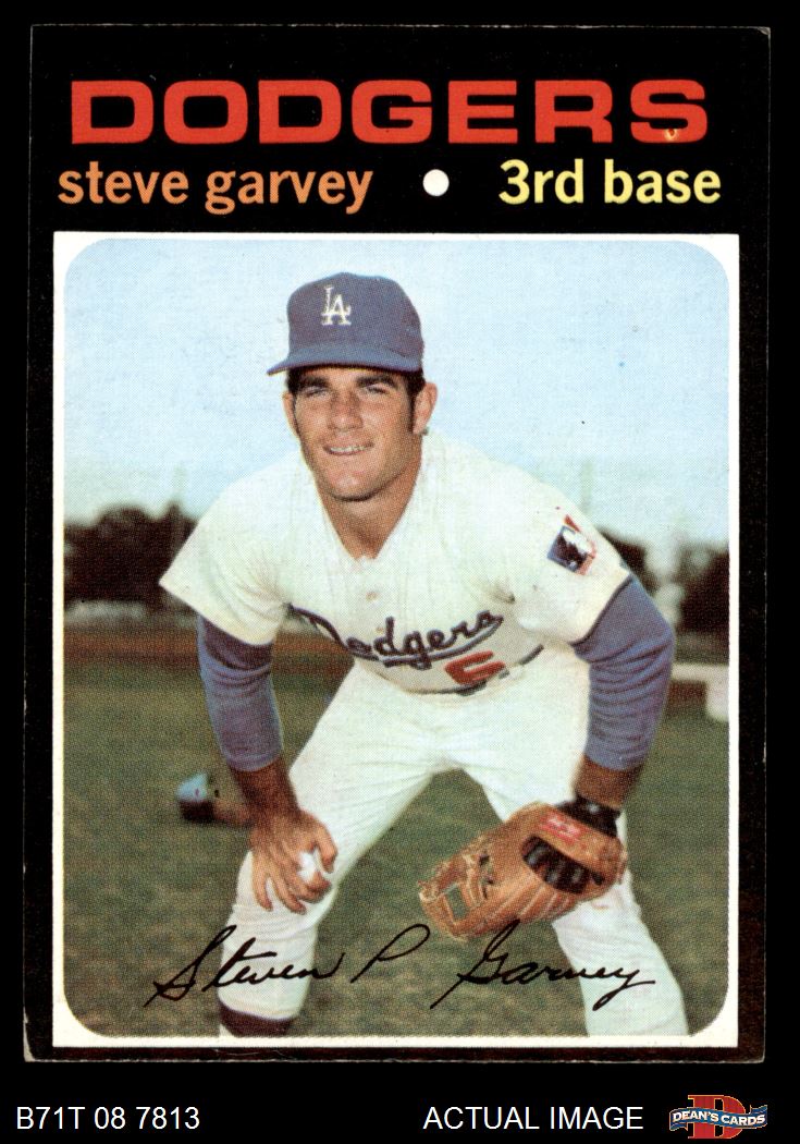 1971 Topps #341 Steve Garvey LA Dodgers Rookie Baseball Card Low Grade