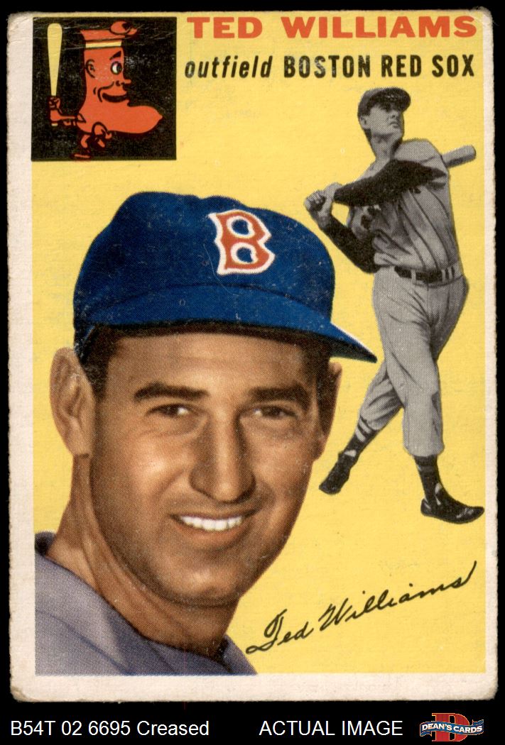 Card Spotlight: 1954 Topps Ted Williams – Greg Morris Cards