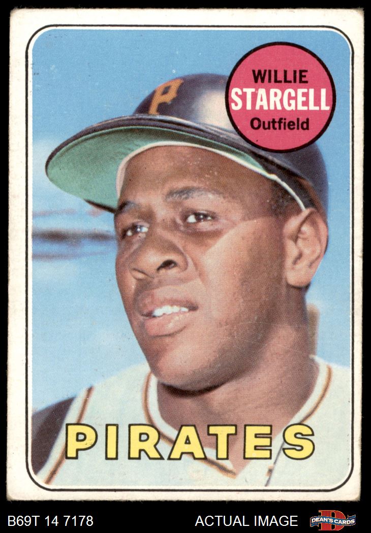 1969 Topps #82 Pirates Rookies Al Oliver / Rich Hebner
