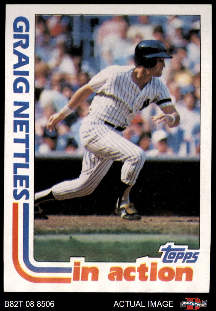 Topps Graig Nettles Baseball Trading Cards