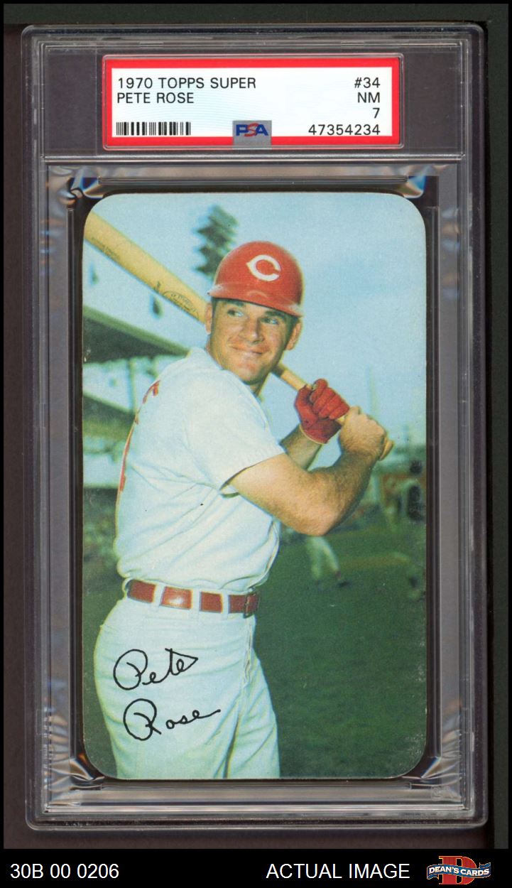 Buy Pete Rose Baseball Cards at Dean's Cards