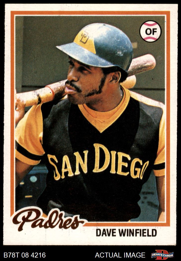 1978 - 1979 San Diego Padres Vintage Baseball Trading Cards