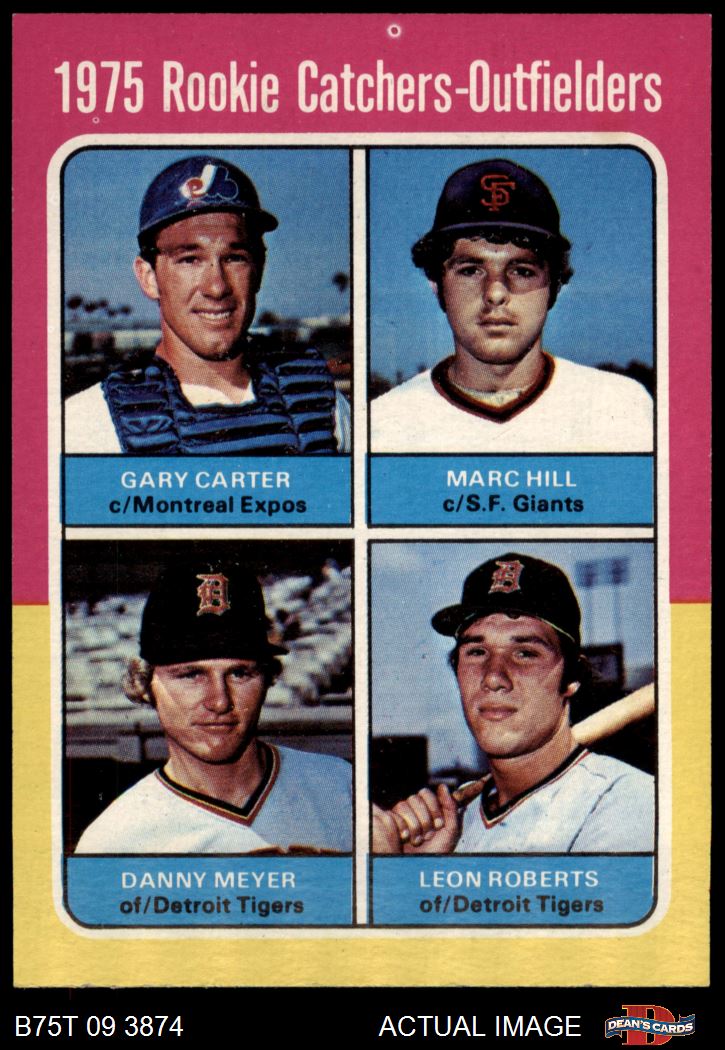1975 Topps #620 Rookie Catchers - Outfielders Gary Carter / Marc ...