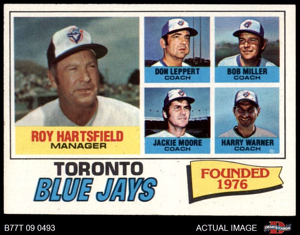 1970's & 1980's Toronto Blue Jays Baseball Cards